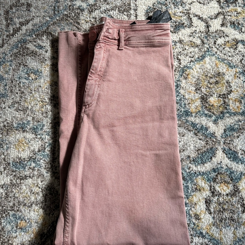 Zara Blush Pink Marine Denim